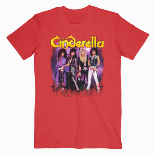 Cinderella Men's Graphic Rock & Roll Band T-Shirt