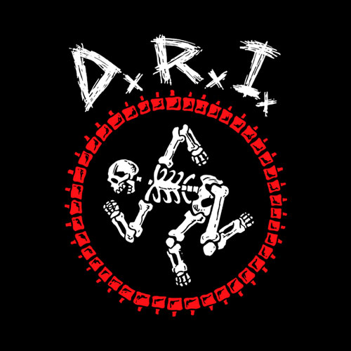 DRI Dirty Rotten Imbeciles Logo Band T Shirt