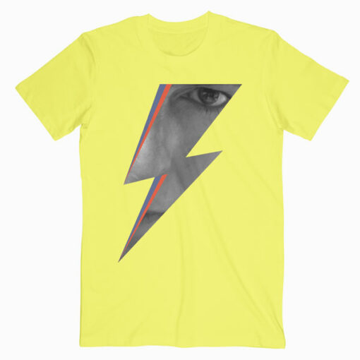 David Bowie Logo Eyes Band T Shirt