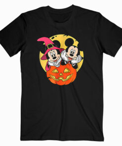 Disney Mickey and Minnie Halloween T Shirt