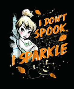 Disney Peter Pan Tinkerbell Halloween Sparkle T Shirt