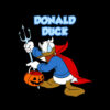 Donald Duck Halloween Zombies Funny T Shirt