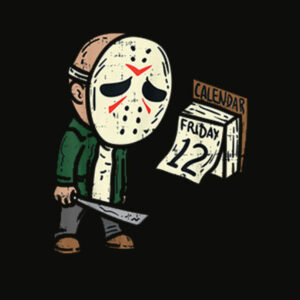 Friday 12th Funny Halloween Horror Movie Humor T Shirt
