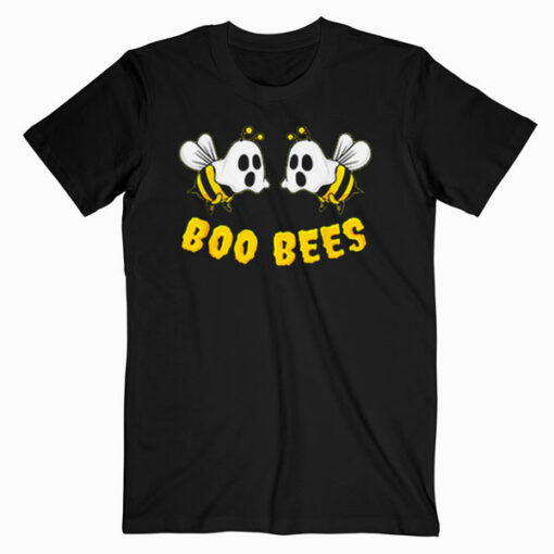Halloween Boo Bees Ghost Matching Couples Family Funny Gift T Shirt