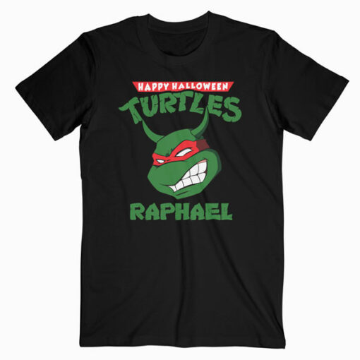 Happy Halloween Turtles Raphael Zombie Funny T Shirt