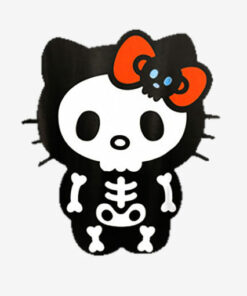 Hello Kitty Skeleton Halloween Tee Shirt