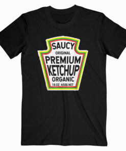 Ketchup Easy Halloween Costume Matching Group Couples T Shirt
