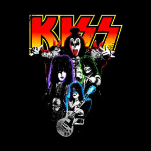 Kiss Neon Band T Shirt