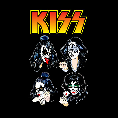 Kiss Band T Shirt