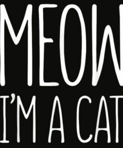 Meow I’m A Cat T Shirt Halloween Costume Shirt T Shirt