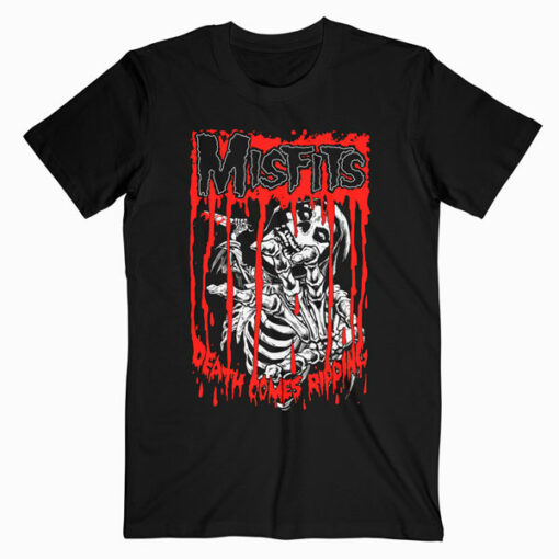 Misfits Death Comes Ripping Band T Shirt