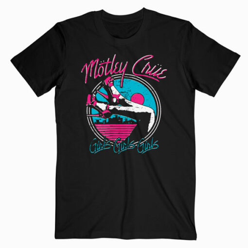Motley Crue Girls Vintage Band T Shirt