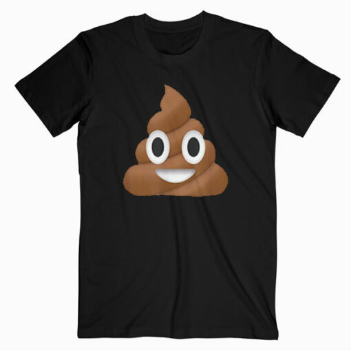 Poop Emoji Costume Funny Halloween T Shirt