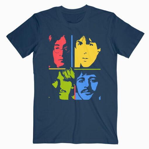 The Beatles Pop Art Band T Shirt