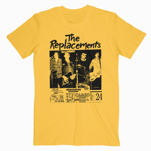 The Replacements Punk Rock Band T Shirt