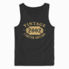 18 years old 18th Birthday Anniversary Gift Limited 2002 Tank Top