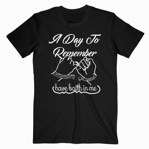 A day to remember have faith in me t-shirt - Band T Shirt