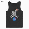 Astronaut Basketball League Slam Dunk NASA Tank Top