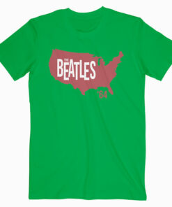 Beatles Adult T-Shirt 1964 Tour of America - Band T Shirt