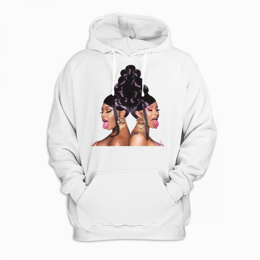 Cardi B and Megan Thee Stallion’s Pullover Hoodie