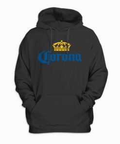 Classic Corona Logo With Crown Pullover Hoodie