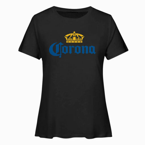 Classic Corona Logo With Crown T Shirt