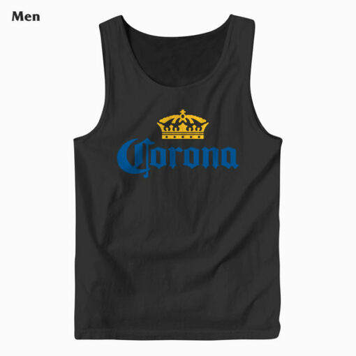 Classic Corona Logo With Crown Tank Top