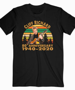 Cliff Richard 80th anniversary Classic T-Shirt