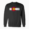 Colorado Flag vintage Distressed Sweatshirt