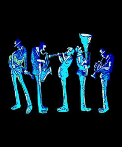 Jazz-Band-Musicians-Premium-T-Shirt-bl