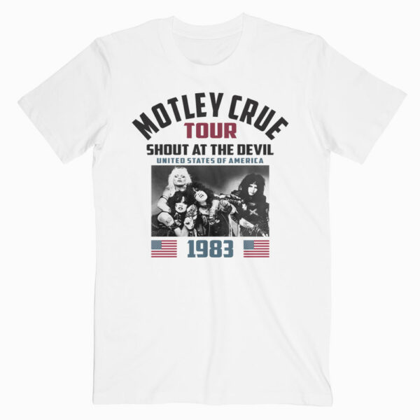 Motley Crue Satd83 T-shirt - Band T Shirt