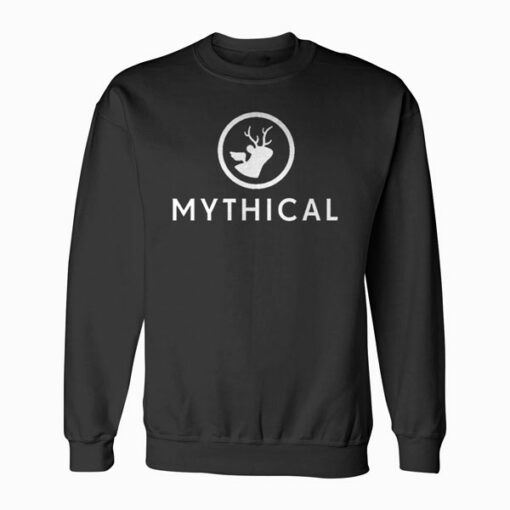 Mythical White Logo Sweatshirt