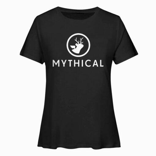 Mythical White Logo T Shirt