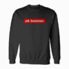 Ok Boomer Red Box Funny Trendy Meme Gen Z Christmas Gift Sweatshirt