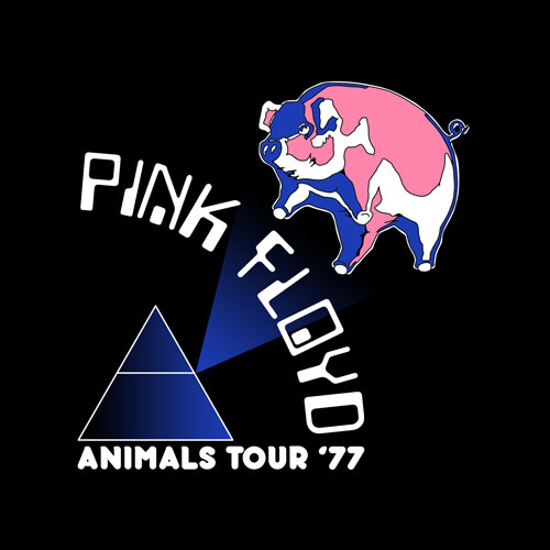 Pink Floyd Animals Tour 77 T-Shirt - Band T Shirt