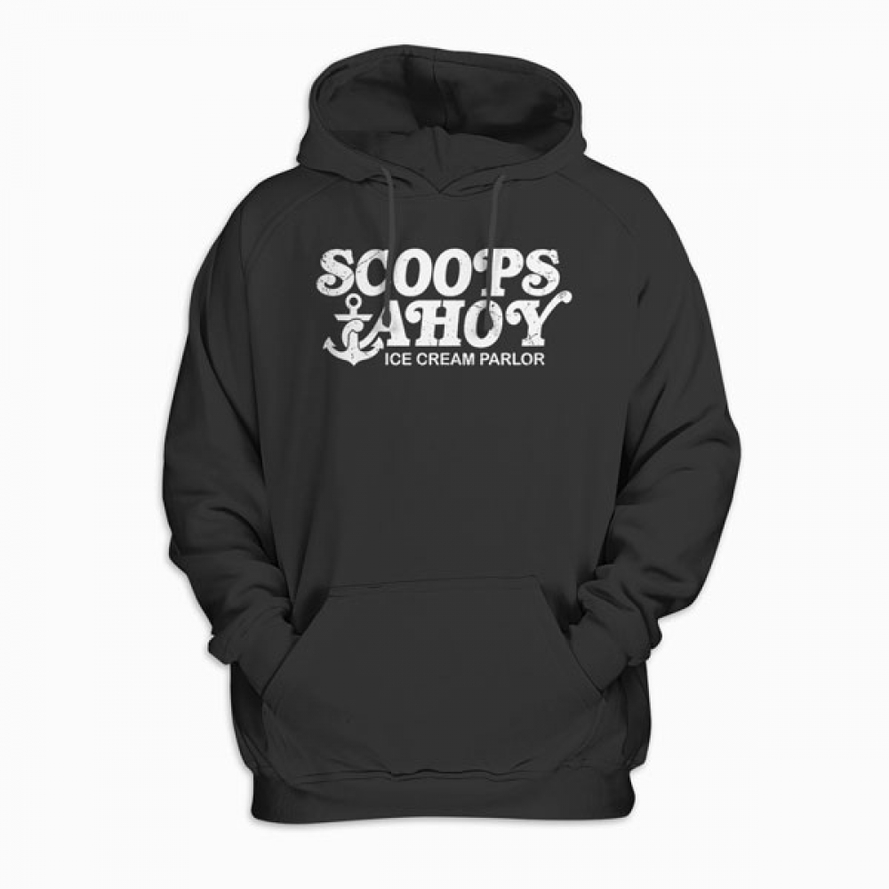 Scoops Ahoy Ice Cream Parlor Pullover Hoodie