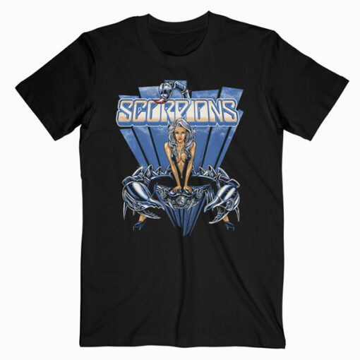 Scorpions Lady Scorpion Band T Shirt