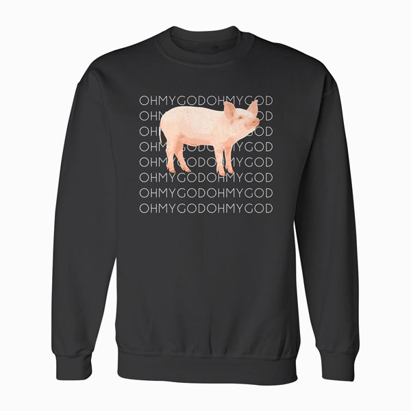 Shane Dawson Oh My God Pig Sweatshirt