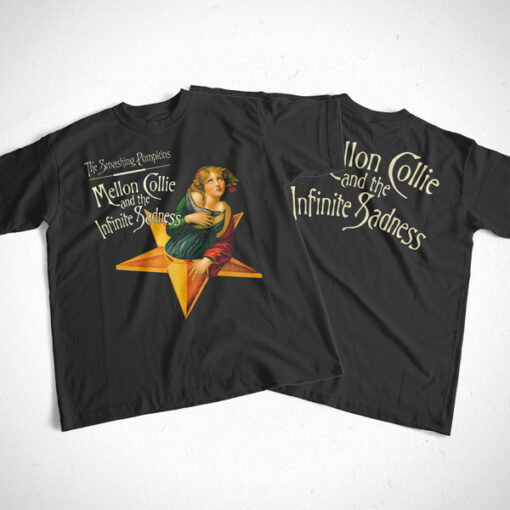Smashing Pumpkins Mellon Collie And Band T Shirt Front Back Sides