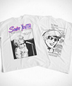 Sonic Youth Echo Band T Shirt Front Back Sides