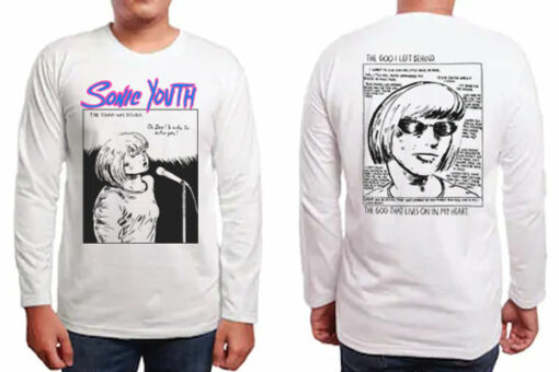 Sonic Youth Echo Band Long Sleeve T-Shirt