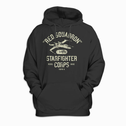 Star Wars Rebel X Wing Starfighter Corps Collegiate Pullover Hoodie