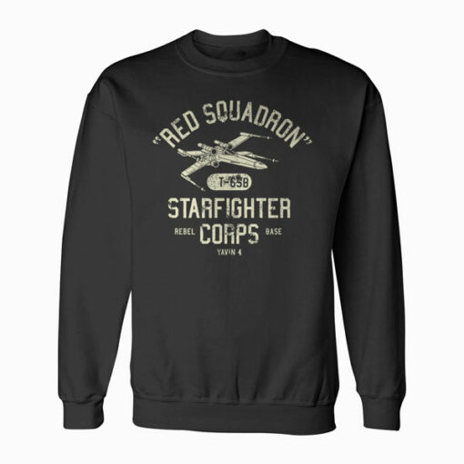 Star Wars Rebel X Wing Starfighter Corps Collegiate Sweatshirt