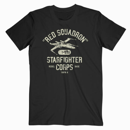Star Wars Rebel X Wing Starfighter Corps Collegiate T Shirt