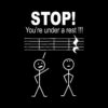 Stop you are under a rest funny musician t shirt gifts tee - Band T Shirt