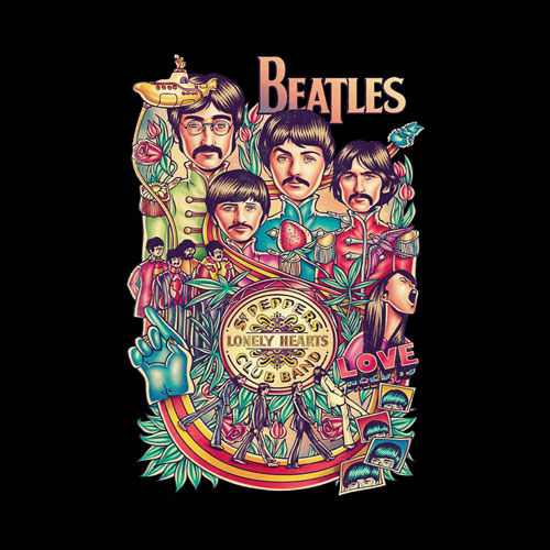 The Beatles Art Poster