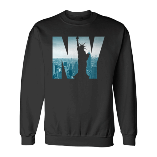 Urban New York City Skyline New York City Graphic Sweatshirt