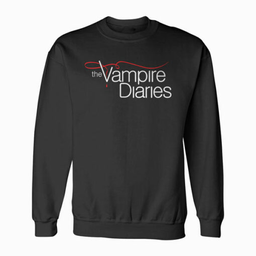 Vampire Diaries Logo Tank Top Sweatshirt