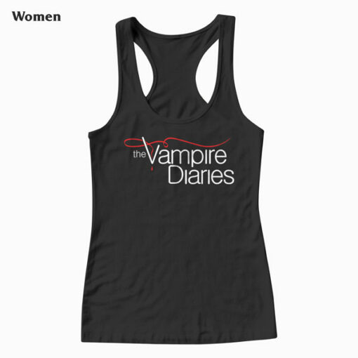 Vampire Diaries Logo Tank Top
