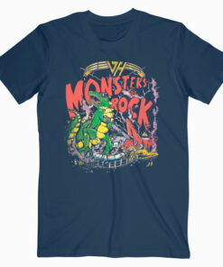 Van Halen Monsters Of Rock Vintage Band T Shirt